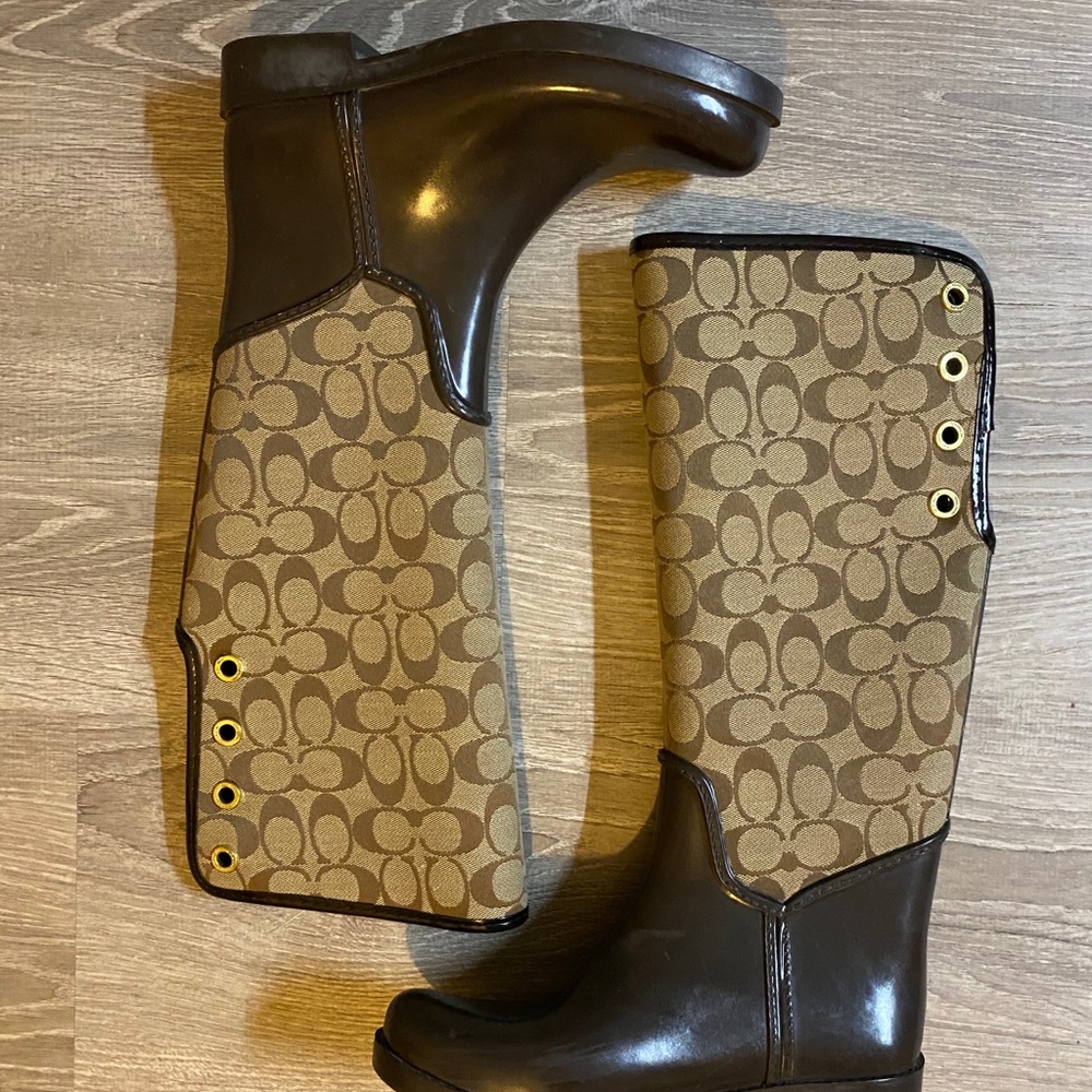 Coach rain boots - Picture 2 of 7